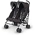 UPPAbaby 2015 G-Link Stroller with Rain Shield and Travel Bag (Pascal Grey)