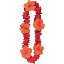 Red Hibiscus Lei