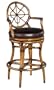 Rattan Swivel Counter Stool