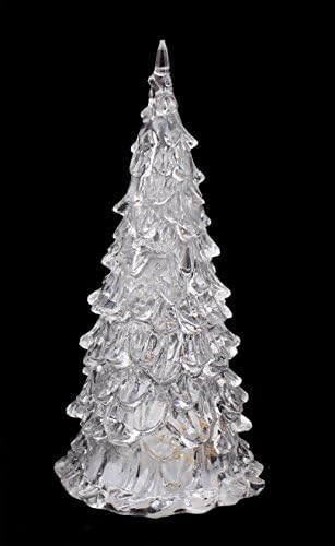 USTEK® Color Changing Icy Crystal LED Christmas Tree Decoration, Night Light Lamp Ornament Also A Nice Birthday Gift