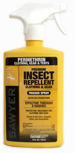 Sawyer Products Premium Permethrin Clothing Insect Repellent Trigger Spray