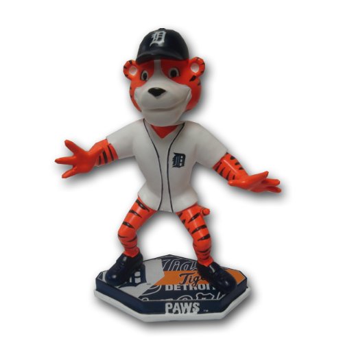 MLB Detroit Tigers Mascot Base Plate Bobble Head