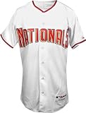 Washington Nationals Home White Authentic MLB Jersey