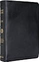 ESV Single Column Reference Bible premium Calfskin leather (Black)