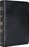ESV Single Column Reference Bible premium Calfskin leather (Black) image