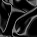 GORGEOUS SILKY SATIN FABRIC, DRESSMAKING, WEDDING, PROM - BLACK - PER METRE