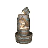 IMAGE OF ORE Intl K337 Indoor Outdoor Barrel Fountain, 38-1/2-Inch