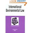 International Environmental Law in a Nutshell (Nutshell Series) by Lakshman D. Guruswamy
