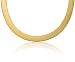 14k New Solid Yellow Gold Herring Bone Chain / Necklace 10mm Wide 30" inch Long
