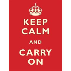 Keep Calm and Carry On Large Steel Metal Sign 30 x 40cms