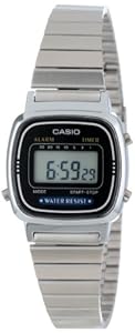 Casio Women's LA670WA-1 Daily Alarm Digital Watch