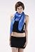 Hand Printed Pure Silk Square Scarf Muffler 40x40 cms