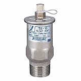 ヨシタケ　空気抜弁　フロート形　冷温水用 SUS製　適用圧力0.01～0.3MPa　ねじ込み接続　接続口径15A　本体SUS　最高温度100℃　型式TA-18　15A