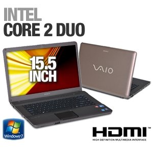Sony VAIO VGN-NW320F/T 15.5-Inch Laptop (Brown)