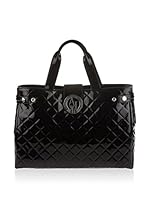Armani Bolso asa de mano Acolchado (Negro)