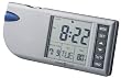 Clocky Alarm Clock on Wheels, Chrome