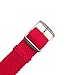 Wrist And Style Perlon Watch Strap (20mm, Red)