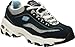 Skechers D'Lites Centennial Women's Casual Sneakers, Navy/White/Light Blue, 9 2E US
