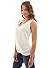 PattyBoutik Women's V Neck Sleeveless Elastic Hem Blouse