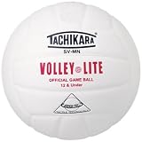 Tachikara SVMN Volley-Light Training Volleyball White