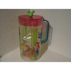 Summertime Fun Disney Pitcher and Ice Cubes Set by 