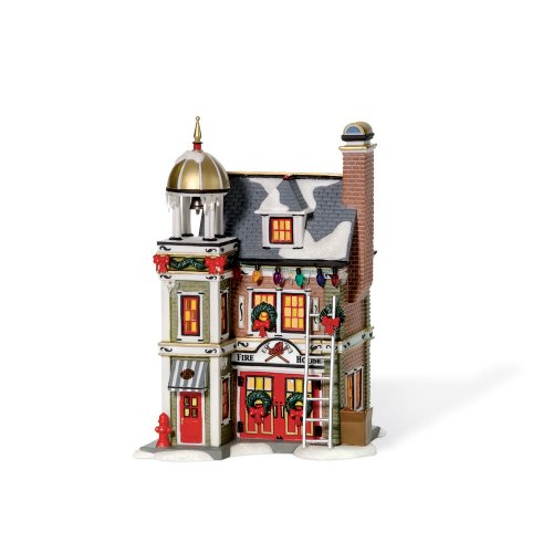 Department 56 Christmas Story Village Fire House