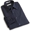Van Heusen Men's Long Sleeve Wrinkle Free Sateen Stripe Shirt