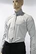 Mens "Lanutta" formal smart stripped double cuff shirt with tie