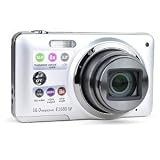 GE E1680W 16MP 8x Optical/6x Digital Zoom Camera w/HDMI (Silver)