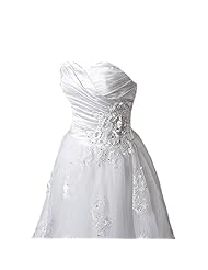 Applique Sequined Beaded Lace-Up Floral Print Knee Length Short Organza/Polyester/Taffeta Wedding Dress 