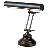 Adjustable Bronze Finish Piano Lamp