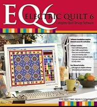 Electric Quilt 6 EQ6 Quilt Design Software with Manual
