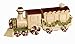 Grasslands Road Deck the Halls Train Salt and Pepper Shakers