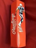 Wes Welker Autographed Custom New England Patriots Photo Football End Zone Pylon, Proof Photo of Wes Signing for Us.