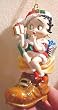 Betty Boop in Shoe Ornament