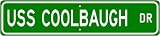 USS COOLBAUGH DE 217 Street Sign - Navy Ship Gift Sailo
