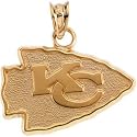 14K Yellow Gold Kansas City Chiefs Pendant