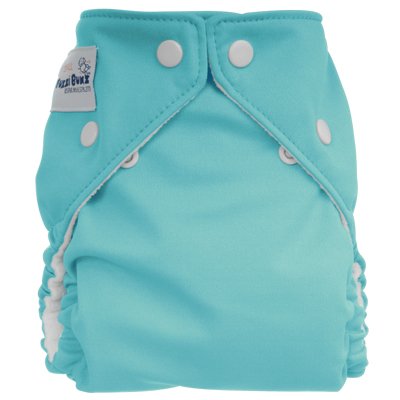 Fuzzi bunz~One-Size Cloth Diaper Aqua