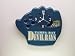 TAMPA BAY DEVIL RAYS GLOVE WALL CLOCK