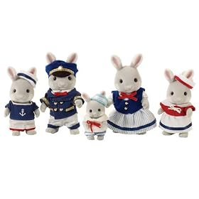 Sylvanian Families Celebration Sea Breeze Rabbit Family