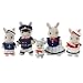Sylvanian Families Celebration Sea Breeze Rabbit Family