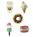 INPINK Fashion Jewelry Sweet Treats Bright Enamel Pin Pack