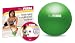 THE FIRM Fat Burning Body Sculpting Ball Workout Kit - With 6 lbs. Toning Ball & Instructional DVD - by Gaiam