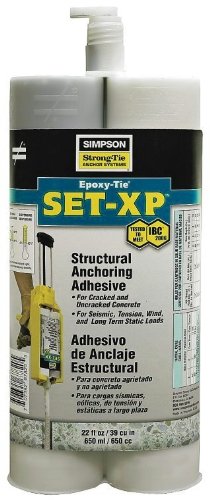 Simpson Strong Tie Set-xp22 Epoxy Case of 10