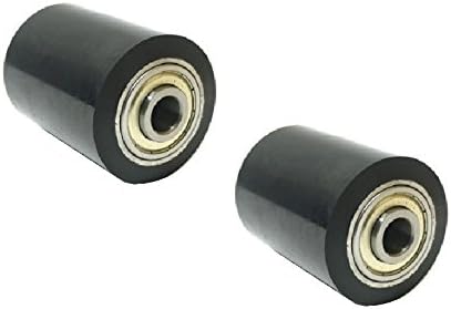 Set of 2 Hyster Pallet Jack Load Support Wheels 3-3/4" Wide x 2-3/4" Diameter x