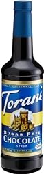 Torani Sugar-Free Syrup, Chocolate, 25.4-Ounce Bottles (Pack of 3)