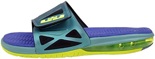 Nike Men's Air Lebron 2 Slide Elite, SPORT TURQUOISE/VOLT-VIOLET FORCE, 13 M US
