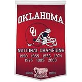 University of Oklahoma Felt Championship Banner
