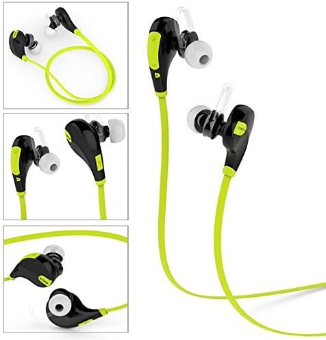 TIO QY7 Bluetooth 4.1 Wireless Sport Headphones Sweatproof Exercise Stereo Earphones Car Calling Headsets with Microphone for iPhone5 5S 6 6 Plus,Android Samsung Galaxy S6 HTC one