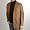 BGSD Men's Classic Three-Button Lambskin Leather Blazer - Regular, Tall, Big, Big & Tall